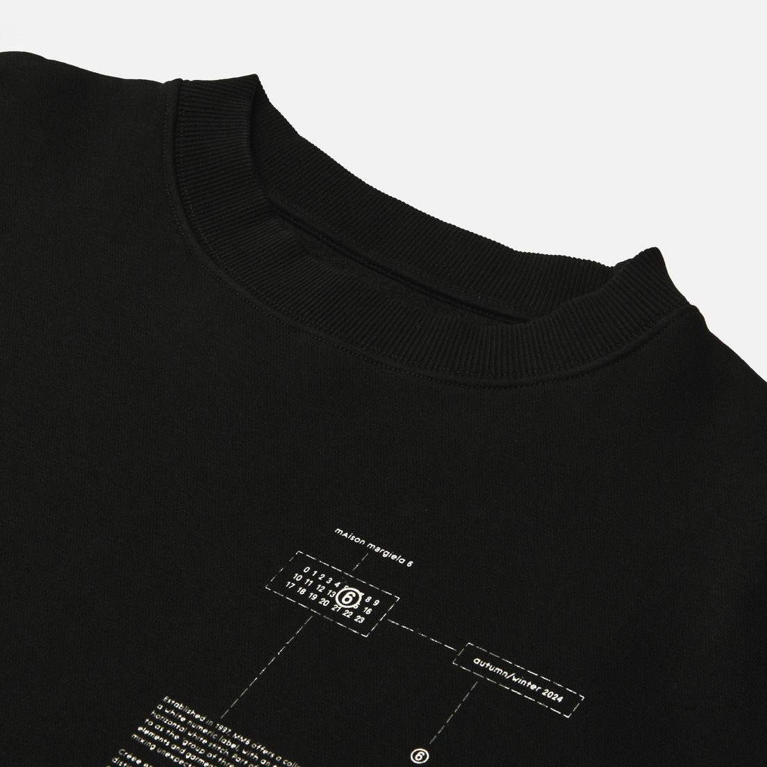 Maison Margiela MM6 Мужская толстовка Numeric