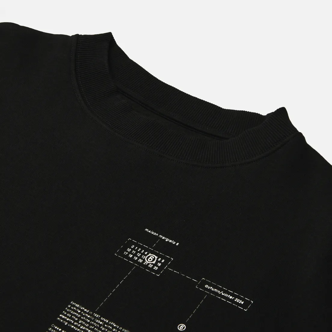 Maison Margiela MM6 Мужская толстовка Numeric