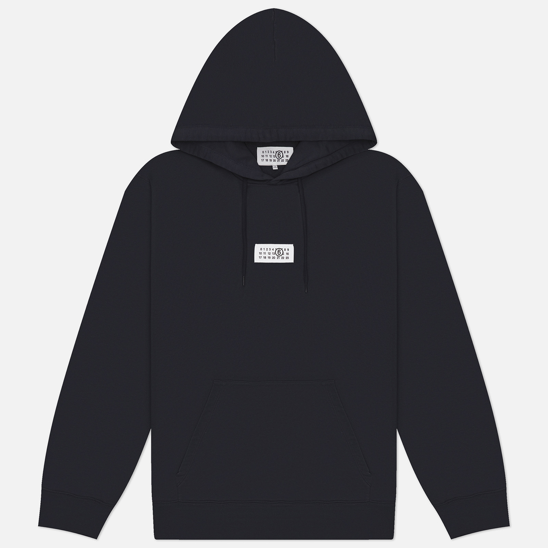 Maison Margiela MM6 Мужская толстовка Birka Logo Numbers Hoodie