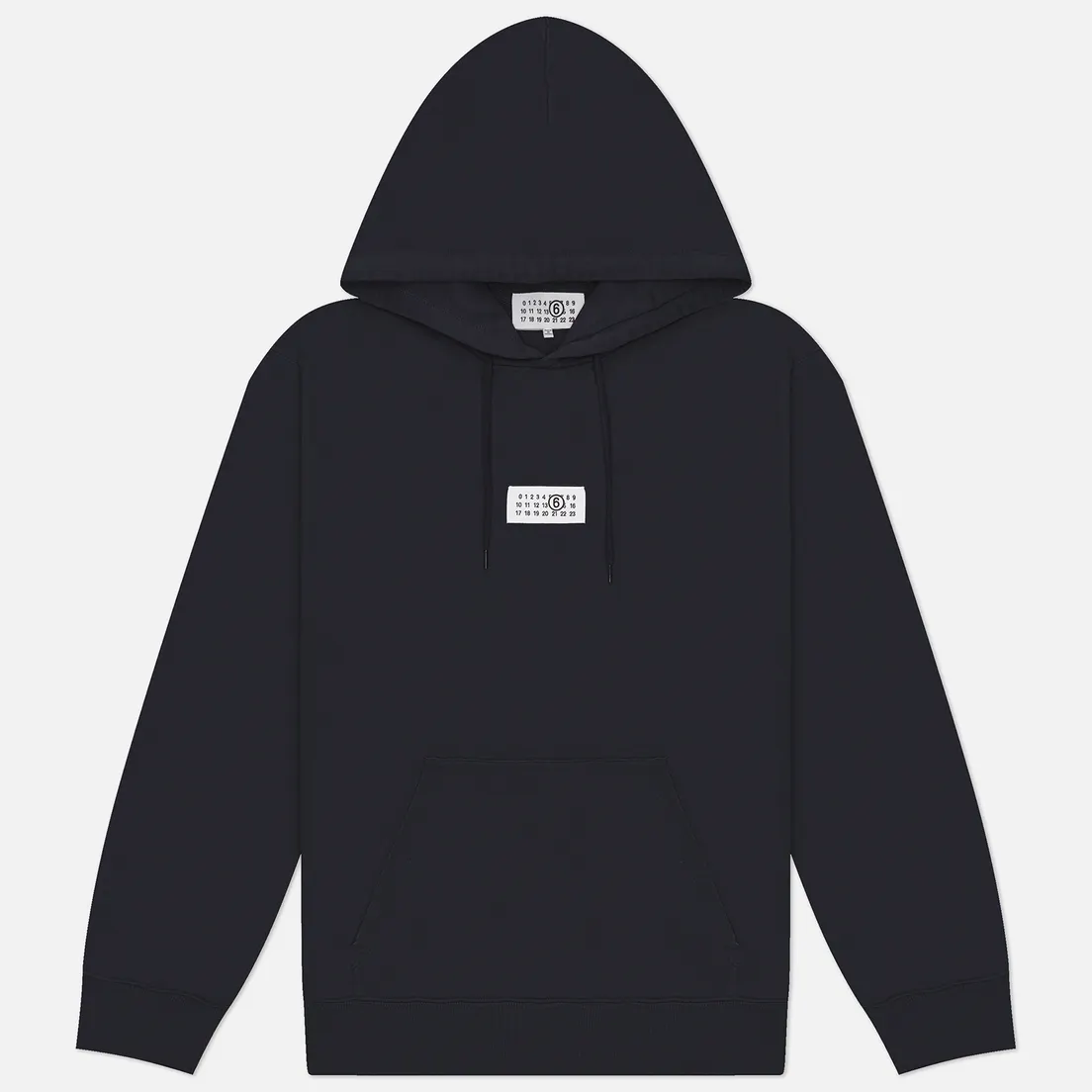 Maison Margiela MM6 Мужская толстовка Birka Logo Numbers Hoodie