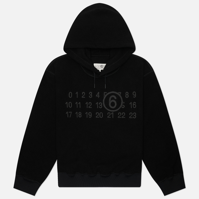 Мужская толстовка Maison Margiela MM6 Logo Applique Fleece Hoodie
