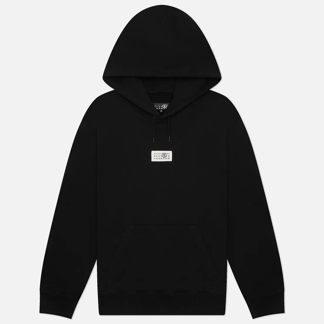 Maison Margiela MM6 Мужская толстовка Numeric Artwork Label Chest Hoodie