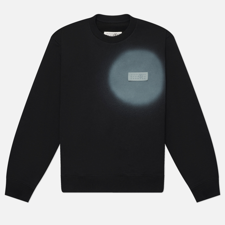 Мужская толстовка Maison Margiela MM6 Spray Paint, цвет чёрный, размер S