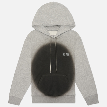 Мужская толстовка Maison Margiela MM6 Spray Paint Hoodie, цвет серый, размер XL