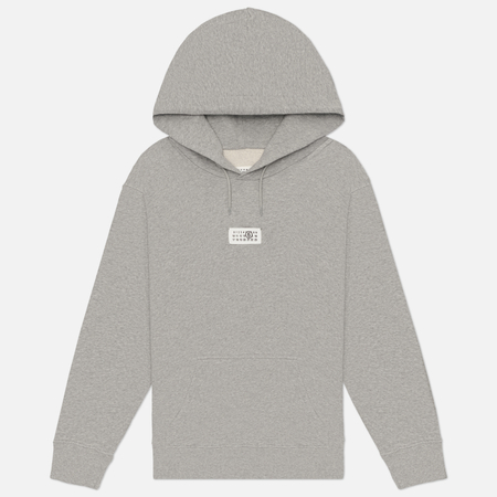 Мужская толстовка Maison Margiela MM6 Numeric Artwork Label Chest Hoodie, цвет серый, размер M