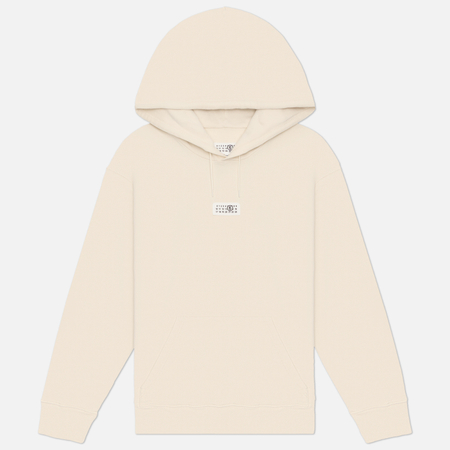 Мужская толстовка Maison Margiela MM6 Unbrushed Cotton Hoodie, цвет бежевый, размер XXL