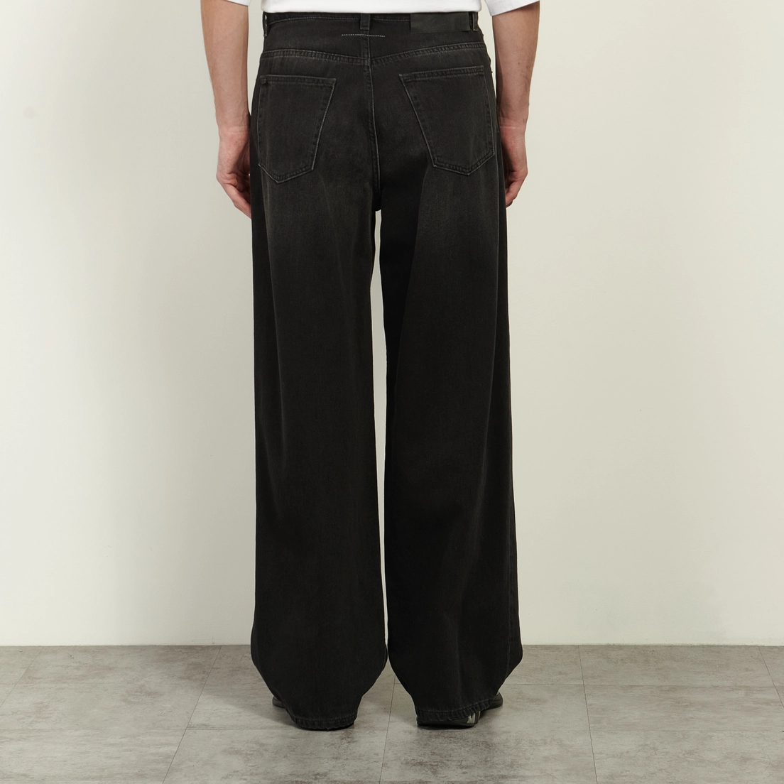 Maison Margiela MM6 Мужские джинсы Wide Paint Marks