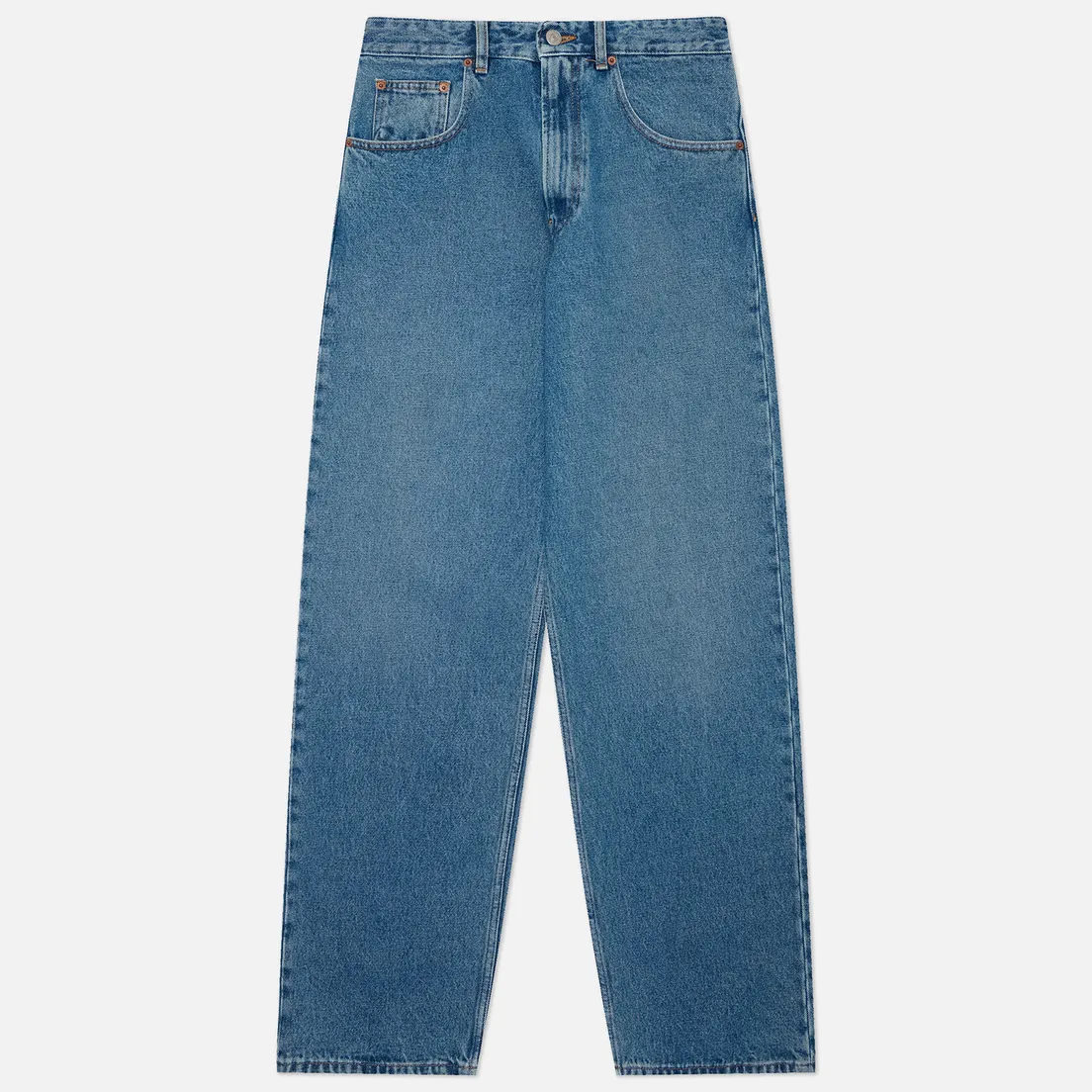 Maison Margiela MM6 Мужские джинсы Wide Inverted Back Pocket