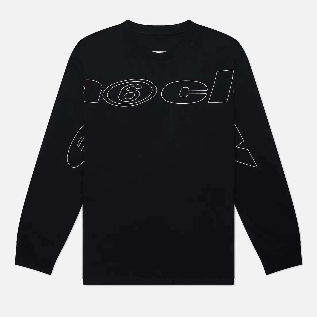Maison Margiela MM6 Мужской лонгслив Graphic Front