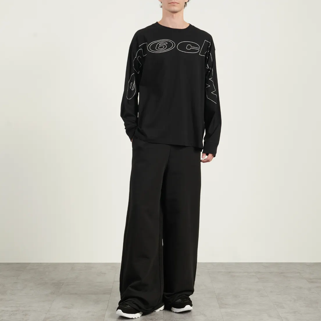 Maison Margiela MM6 Мужской лонгслив Graphic Front