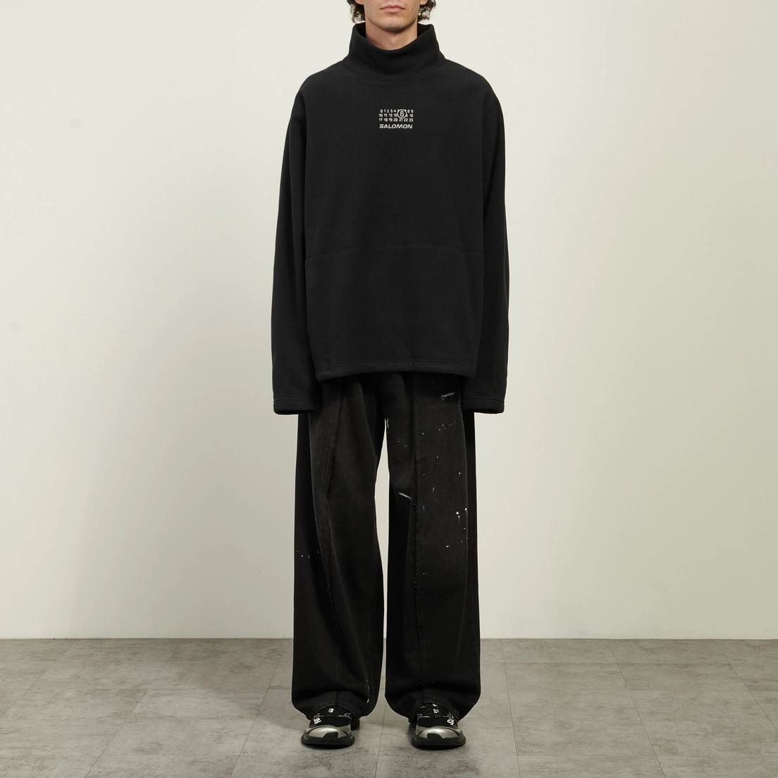 Maison Margiela MM6 Мужская толстовка x Salomon Technical Fleece