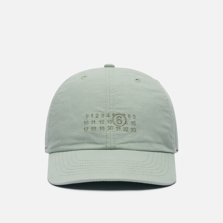 Кепка Maison Margiela MM6 Cotton Canvas 6 Panel, цвет голубой, размер M