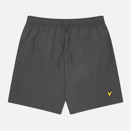 Плавательные шорты Мужские шорты Lyle & Scott Plain Swim Regular, цвет серый, размер XL