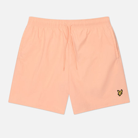 Плавательные шорты Мужские шорты Lyle & Scott Plain Swim Regular, цвет оранжевый, размер L