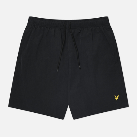 Плавательные шорты  Brandshop Мужские шорты Lyle & Scott Plain Swim Regular, цвет чёрный, размер L