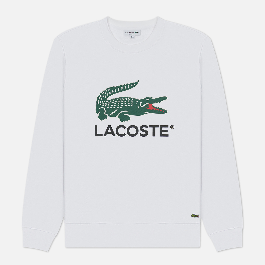 Lacoste Мужская толстовка Basic Lacoste Print Crew Neck