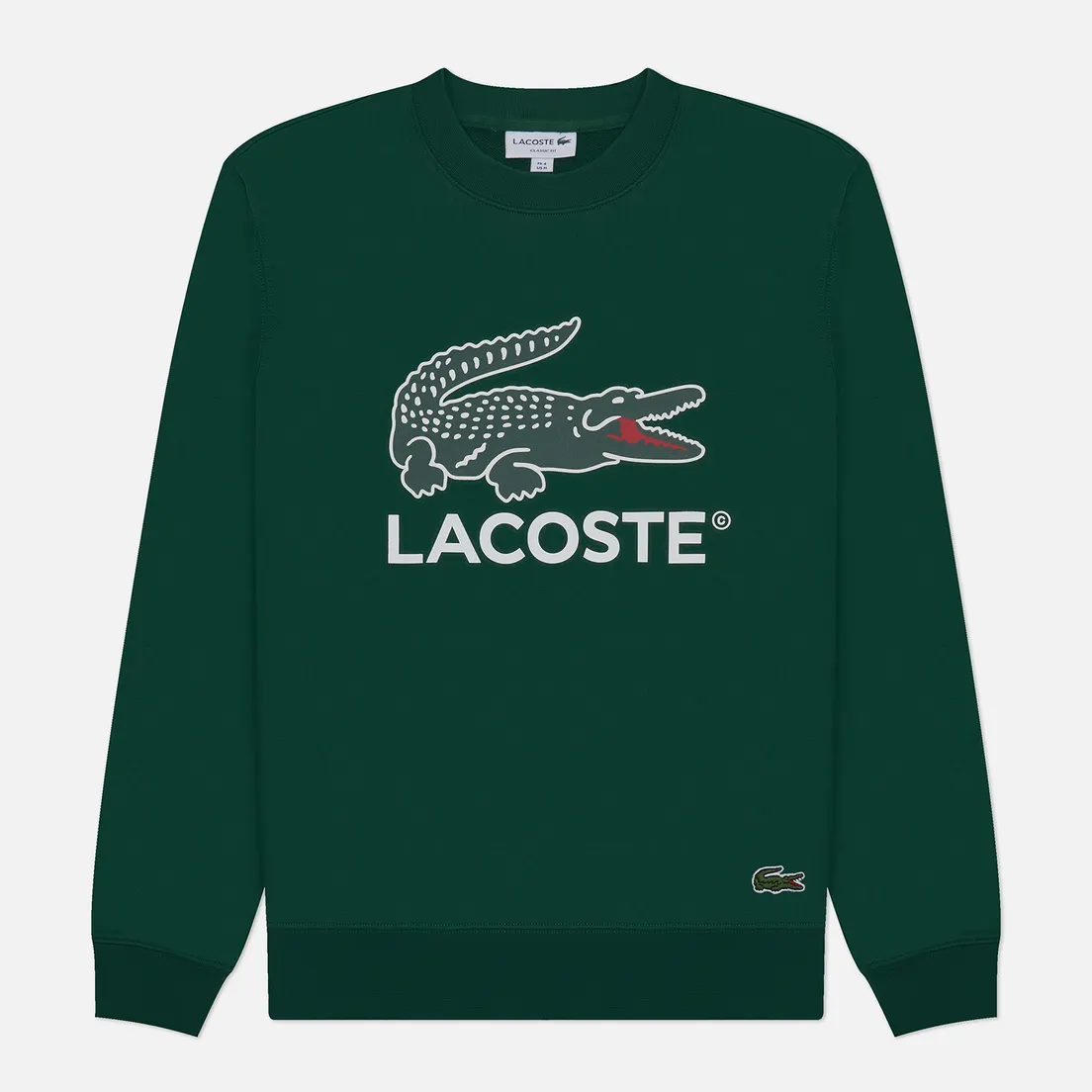 Lacoste Мужская толстовка Basic Lacoste Print Crew Neck