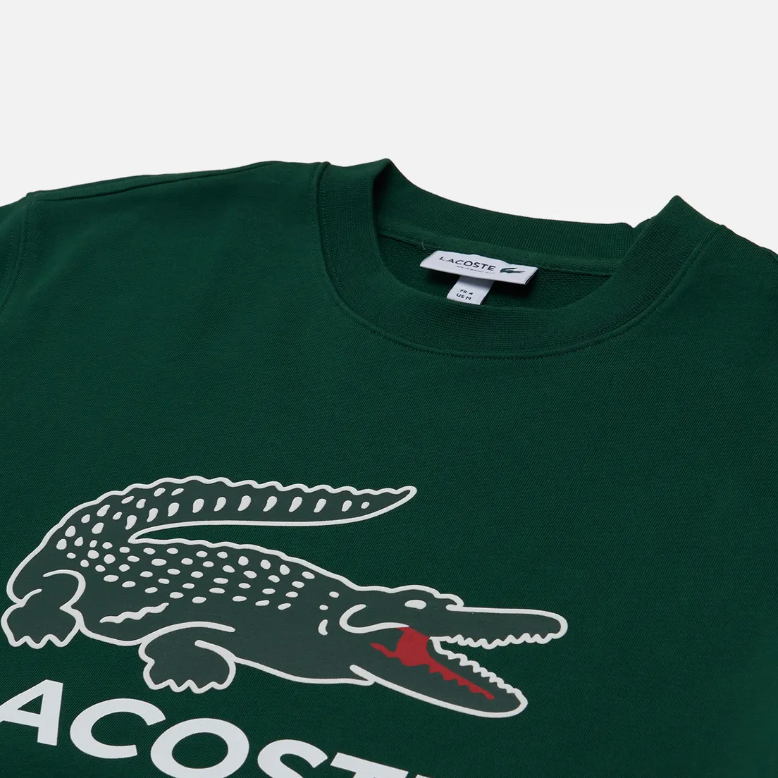 Lacoste Мужская толстовка Basic Lacoste Print Crew Neck