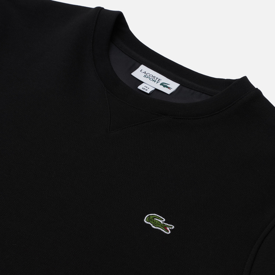 Мужская толстовка Lacoste Sport Cotton Blend Fleece Black