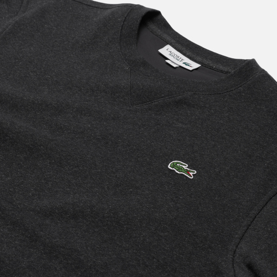 Мужская толстовка Lacoste Sport Cotton Blend Fleece Grey