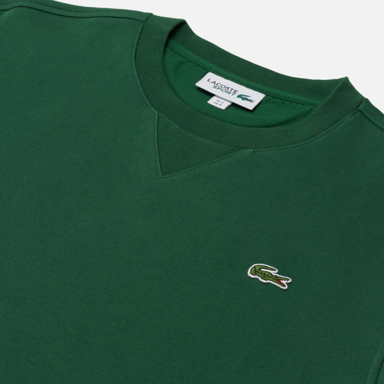 Мужская толстовка Lacoste Sport Cotton Blend Fleece Green/Green