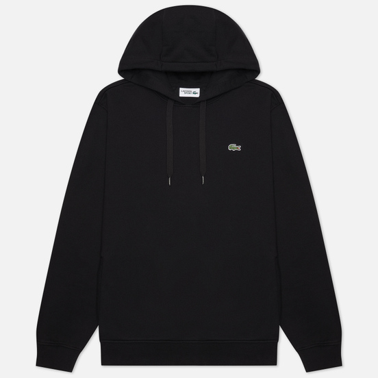 Мужская толстовка Lacoste Sport Fleece Hoodie Black