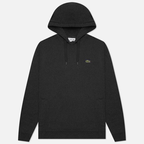 Мужская толстовка Lacoste Sport Fleece Hoodie Grey