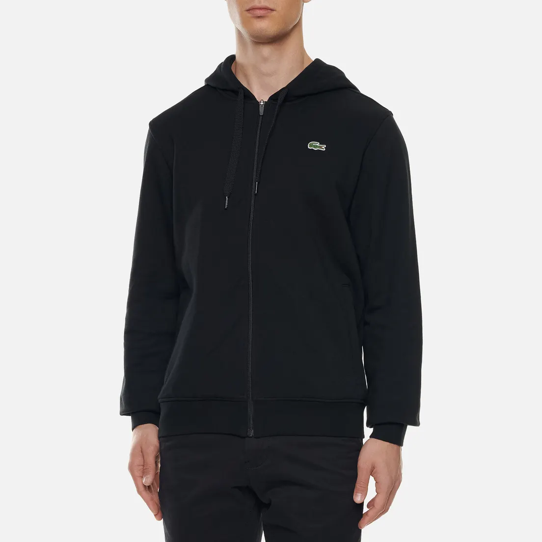 Lacoste Мужская толстовка Sport Lightweight Bi-Material Hoodie