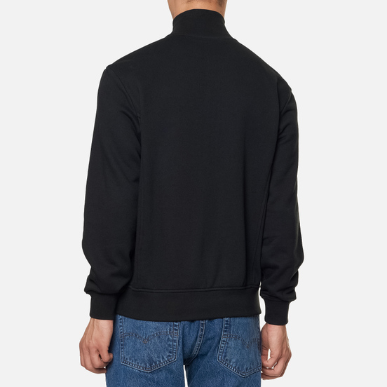 Мужская толстовка Lacoste Sport Cotton Blend Fleece Zip Black/Black