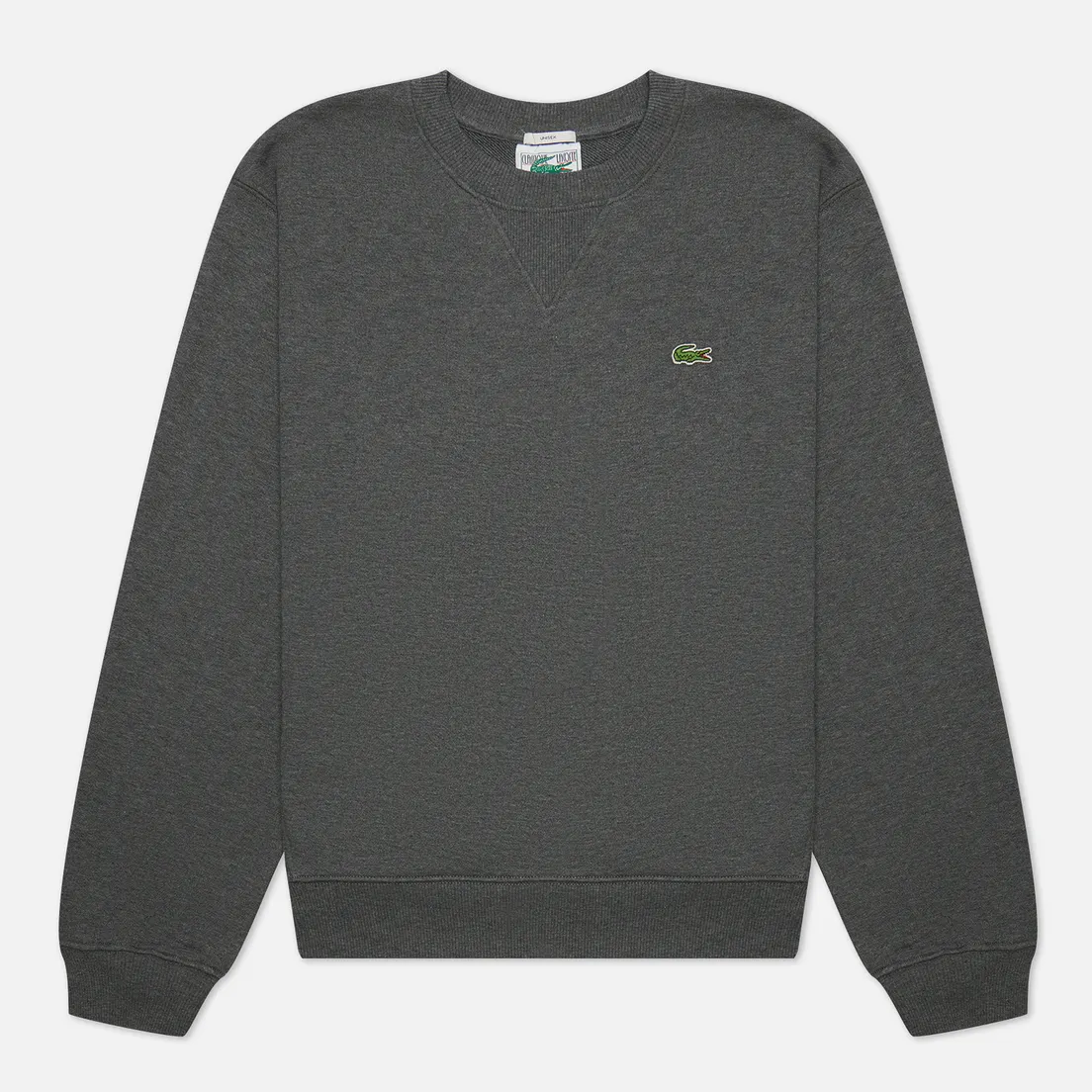 Lacoste Мужская толстовка Crew Neck Cotton Fleece Hoodie