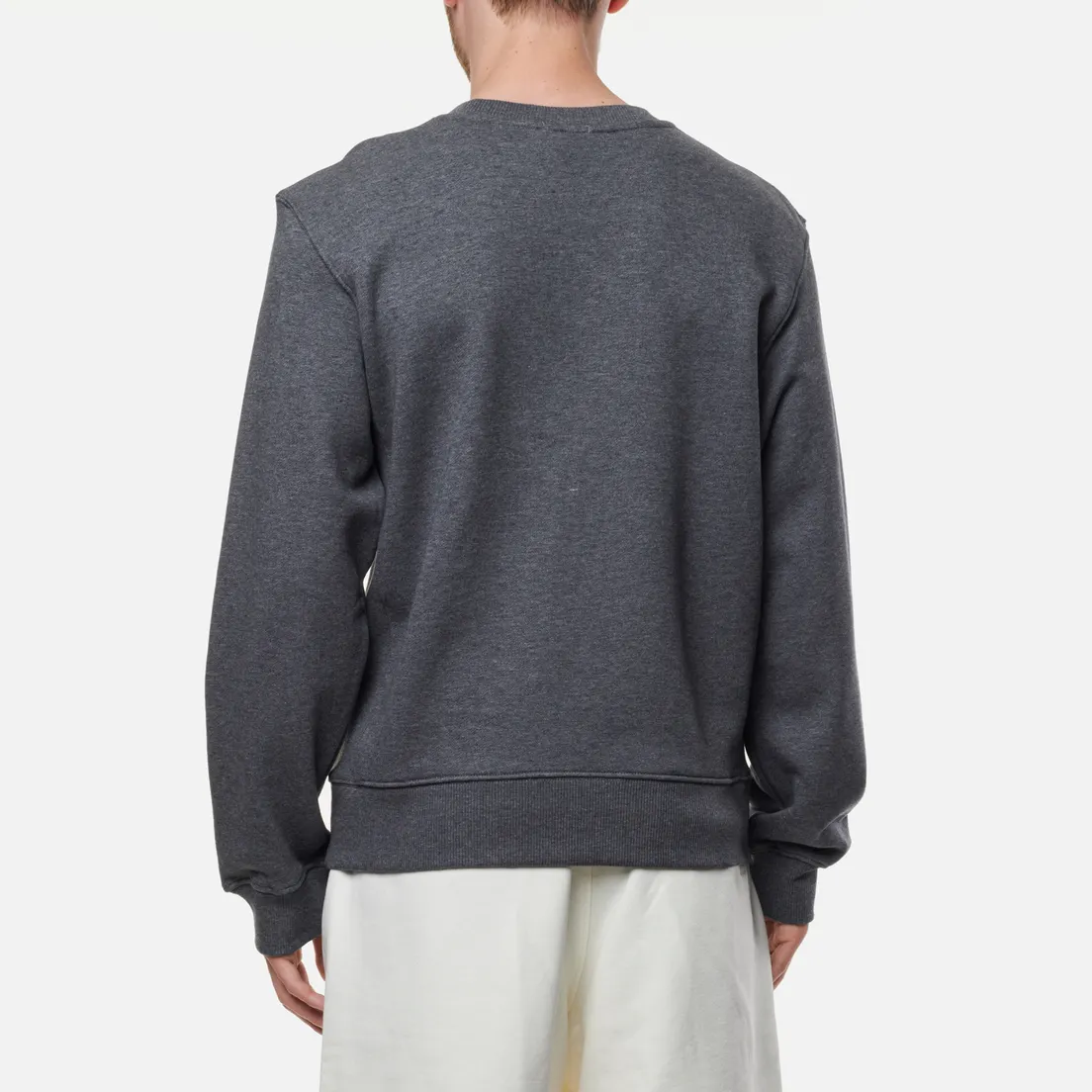 Lacoste Мужская толстовка Crew Neck Cotton Fleece Hoodie