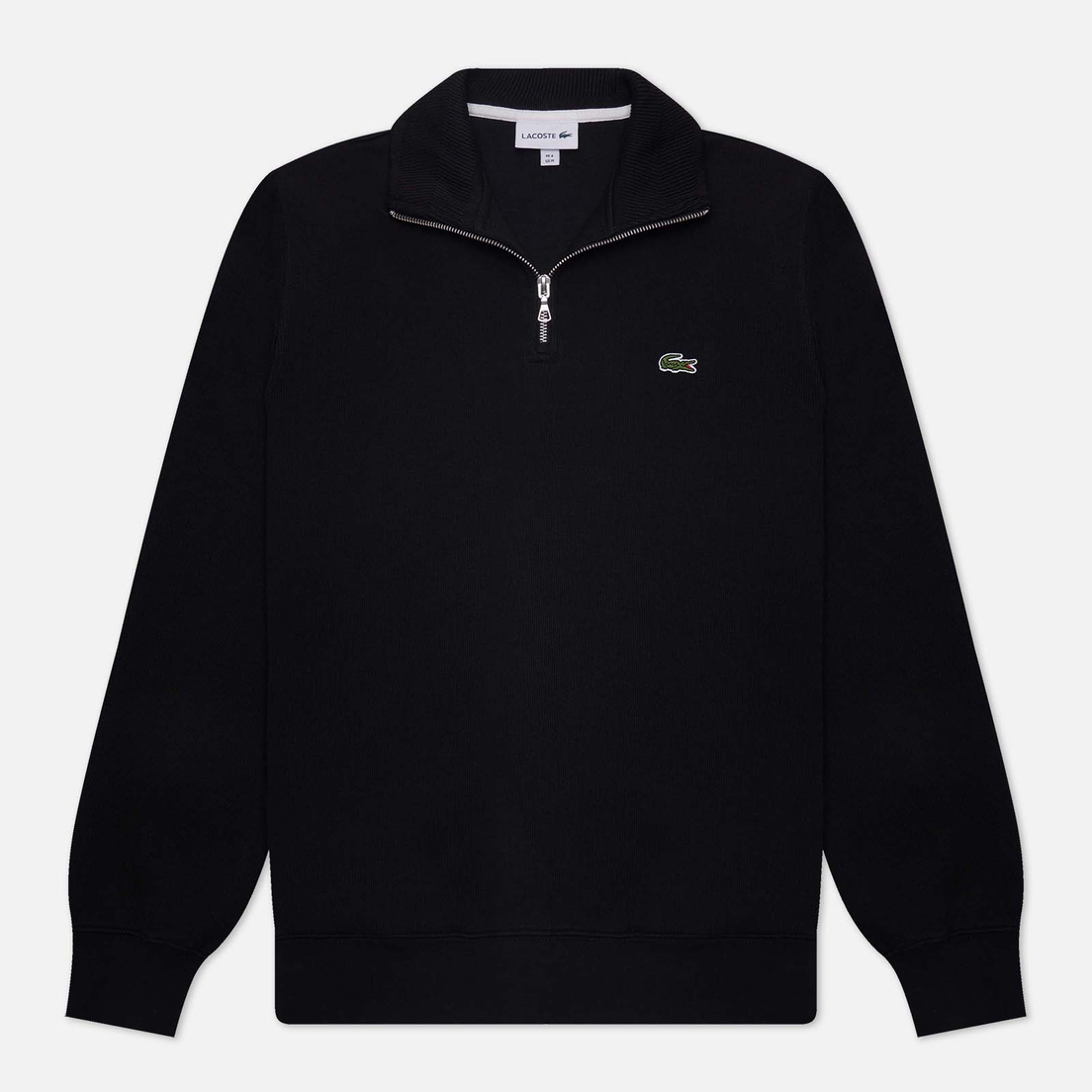 Lacoste Мужская толстовка Zippered Stand-Up Collar Cotton