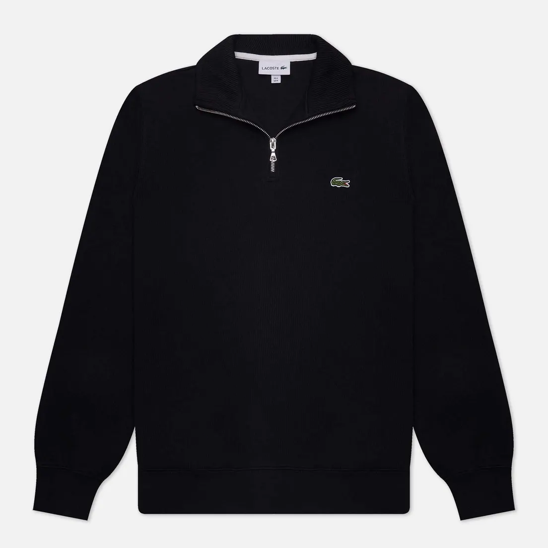 Lacoste Мужская толстовка Zippered Stand-Up Collar Cotton