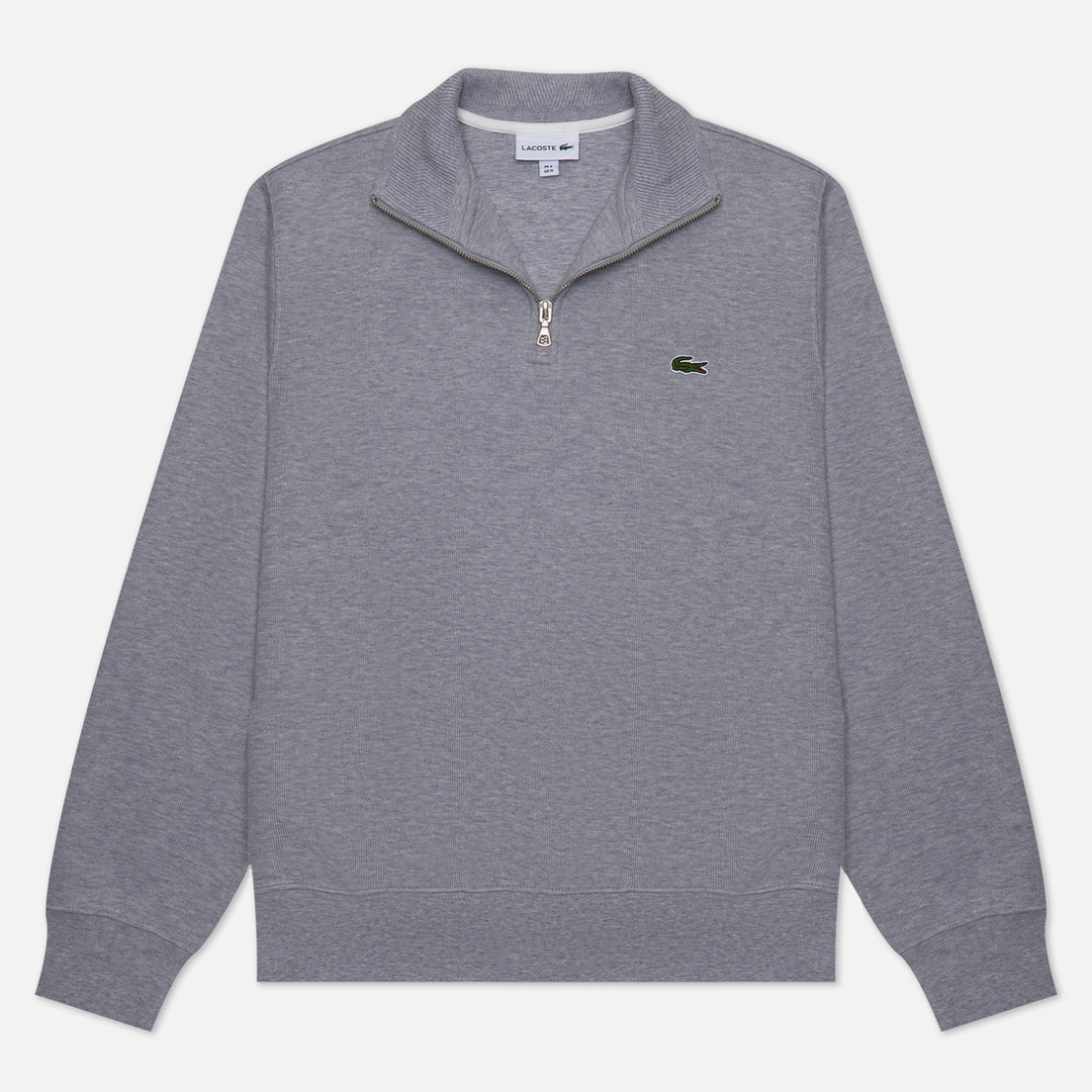 Lacoste Мужская толстовка Zippered Stand-Up Collar Cotton