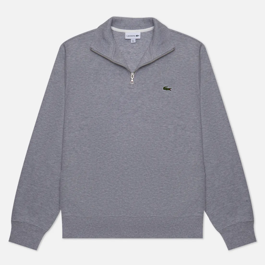 Lacoste Мужская толстовка Zippered Stand-Up Collar Cotton
