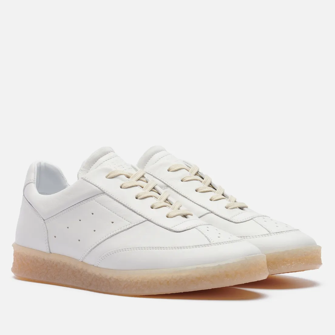 Maison Margiela MM6 Мужские кроссовки 6 Court Leather