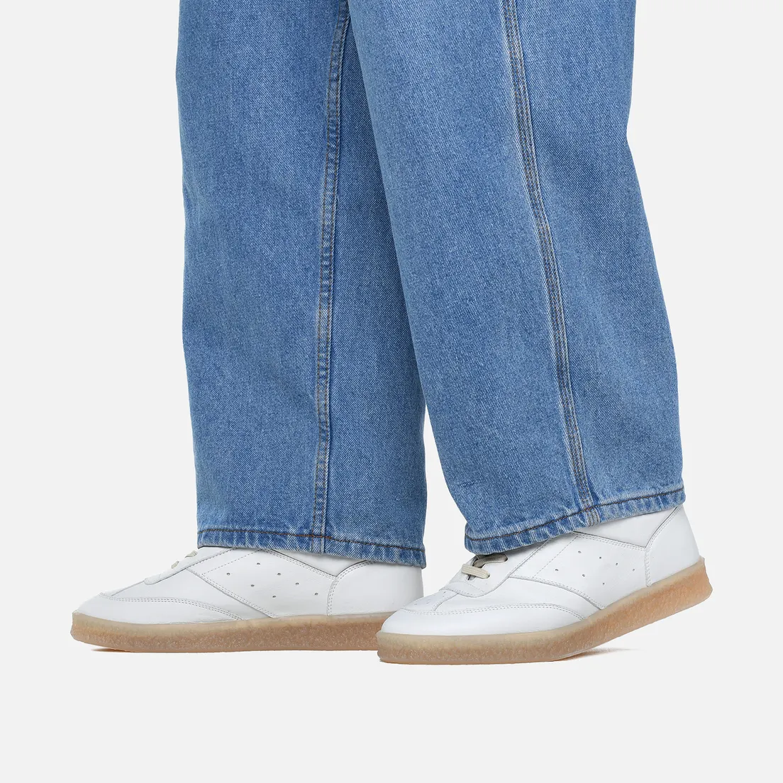 Maison Margiela MM6 Мужские кроссовки 6 Court Leather