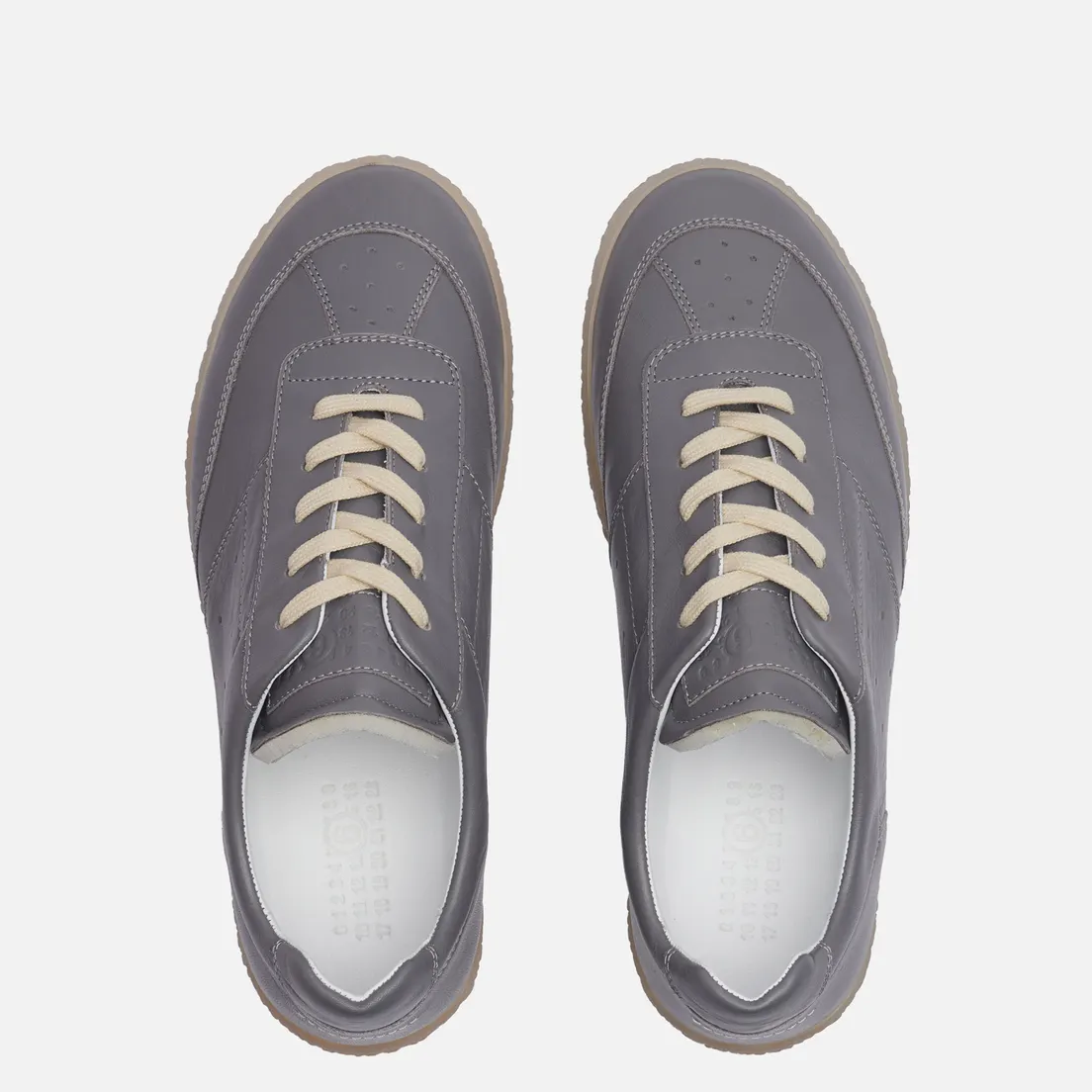 Maison Margiela MM6 Мужские кроссовки 6 Court Leather