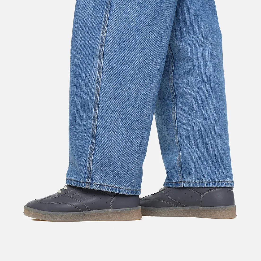 Maison Margiela MM6 Мужские кроссовки 6 Court Leather