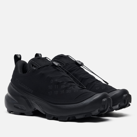Мужские кроссовки Maison Margiela MM6 x Salomon S/Lab Cross Dust, цвет чёрный, размер 41.5 EU