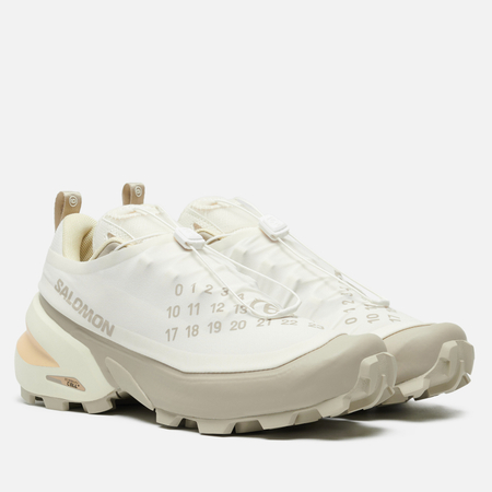 Мужские кроссовки Maison Margiela MM6 x Salomon S/Lab Cross Dust, цвет белый, размер 42 EU