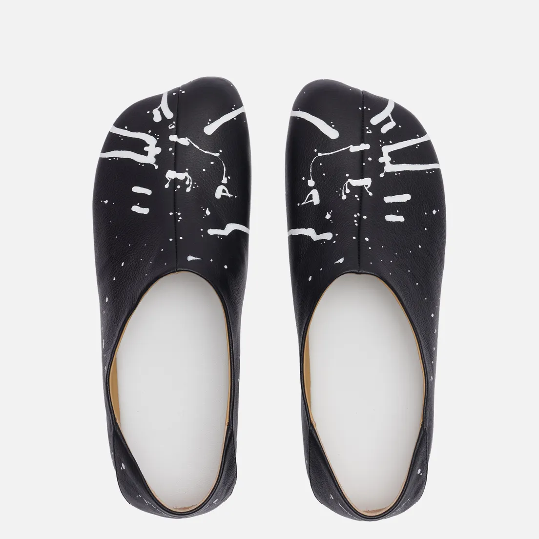 Maison Margiela MM6 Мужские ботинки Ballet Loafers Splatter