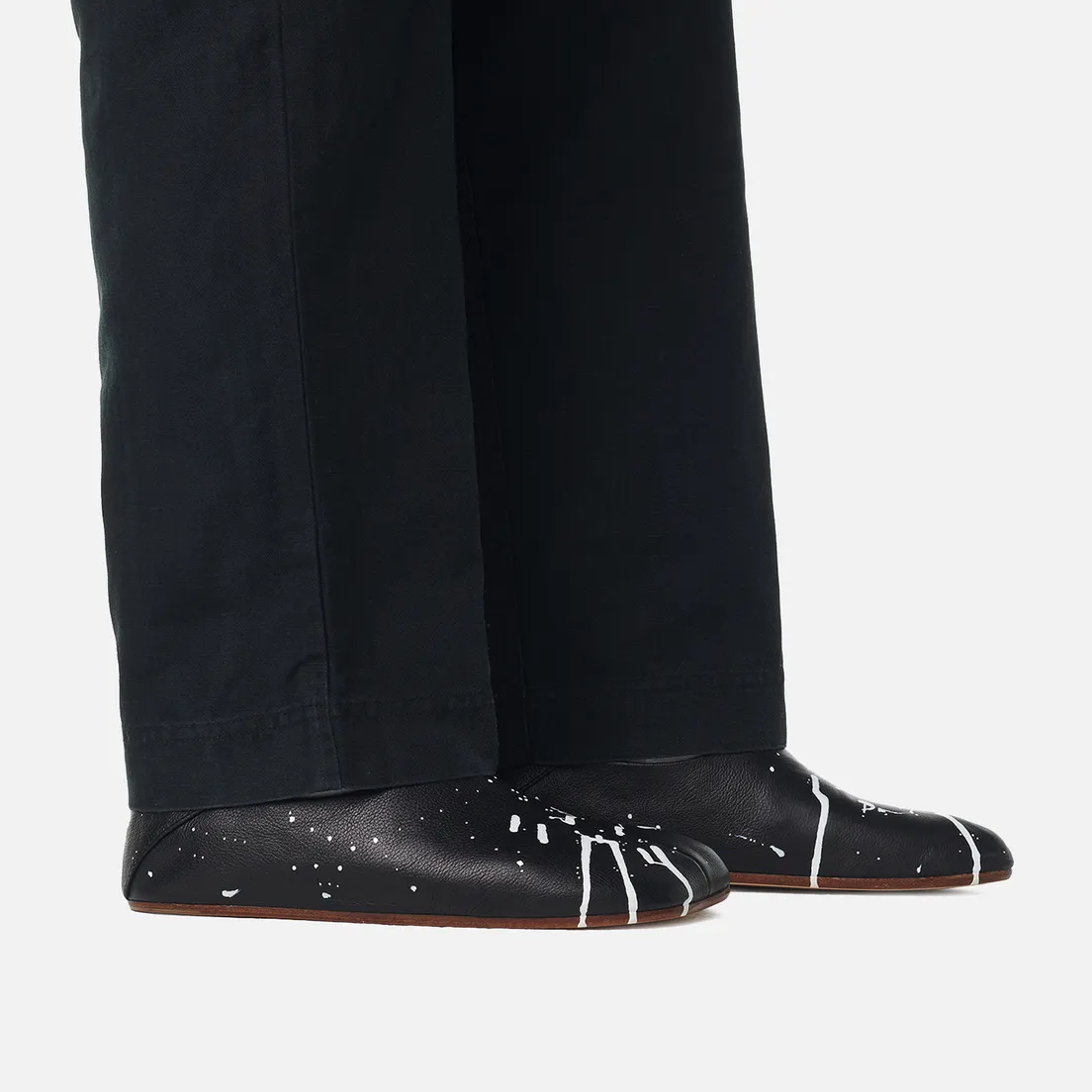 Maison Margiela MM6 Мужские ботинки Ballet Loafers Splatter