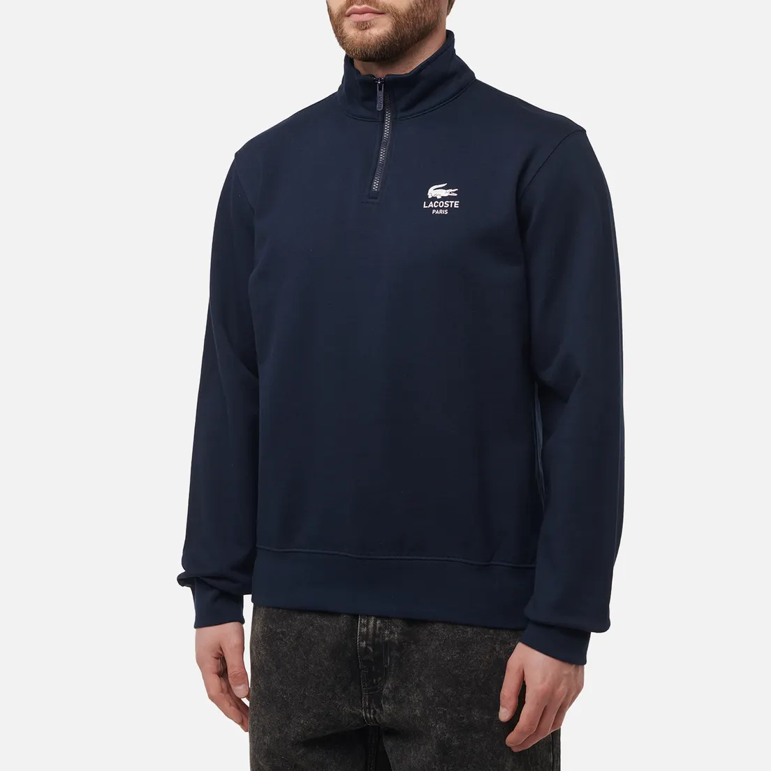 Lacoste Мужская толстовка High Neck Zip-Up Print