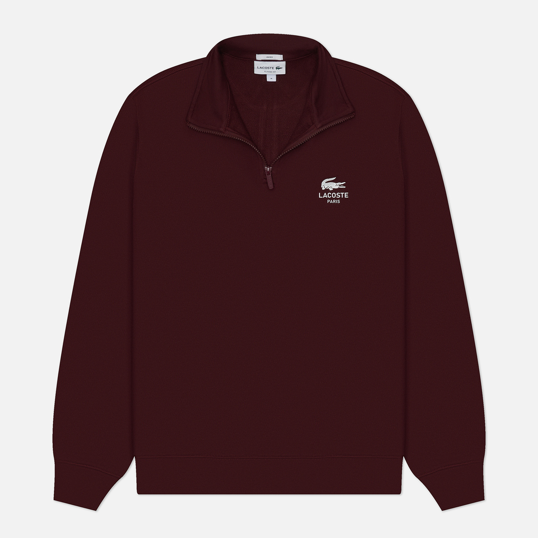 Lacoste Мужская толстовка High Neck Zip-Up Print