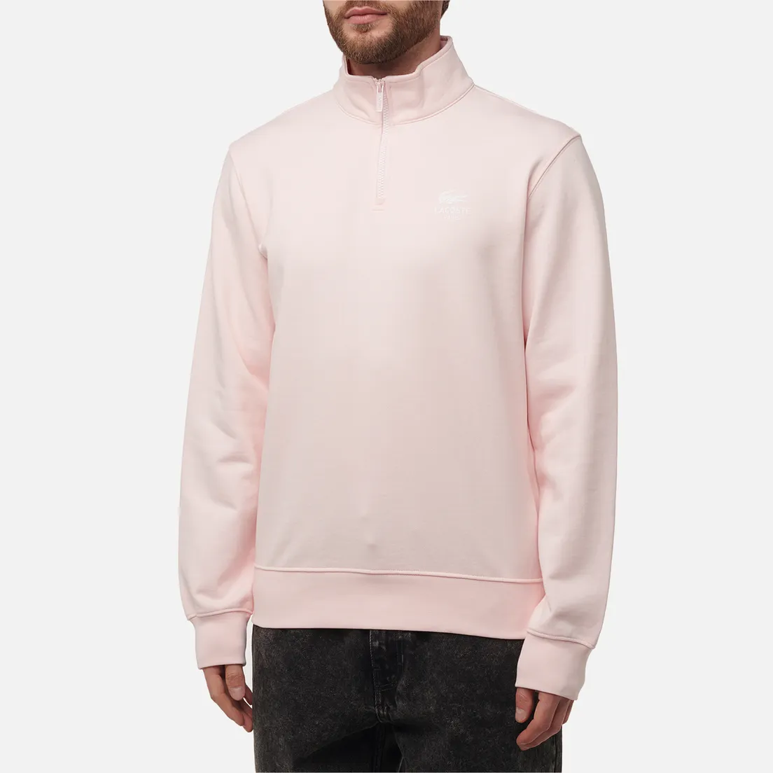 Lacoste Мужская толстовка High Neck Zip-Up Print