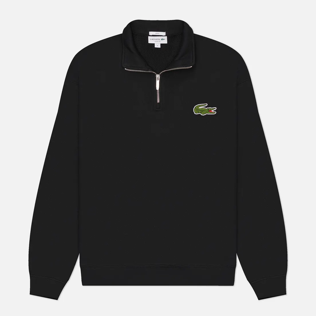 Lacoste Мужская толстовка Loose Fit Badge Accent Half-Zip