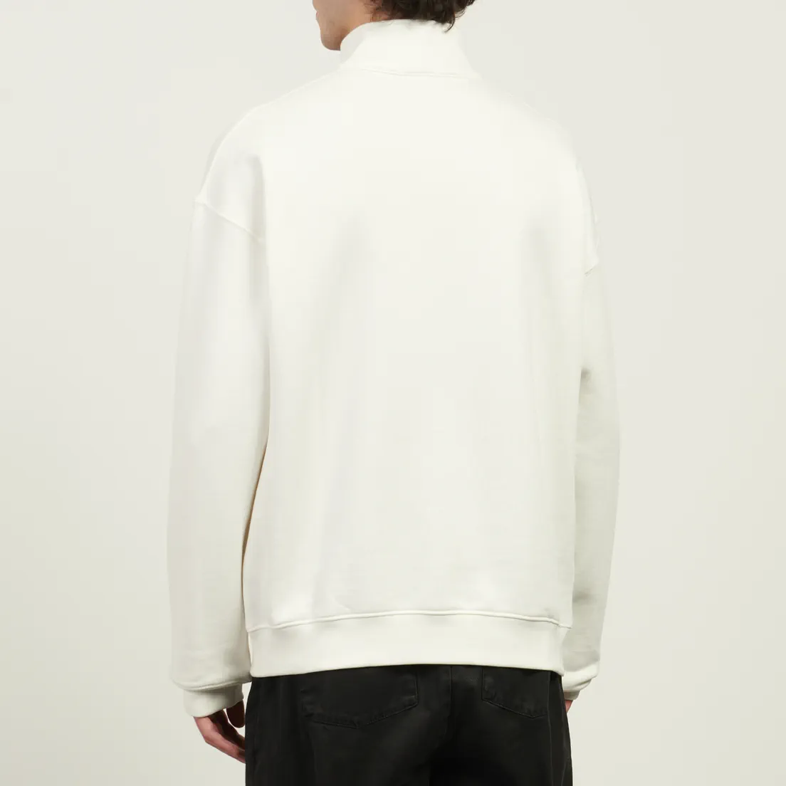 Lacoste Мужская толстовка Loose Fit Badge Accent Half-Zip