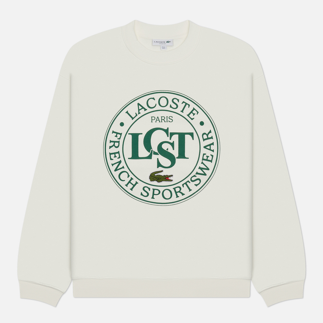 Lacoste Мужская толстовка Loose Fit Printed Fleece