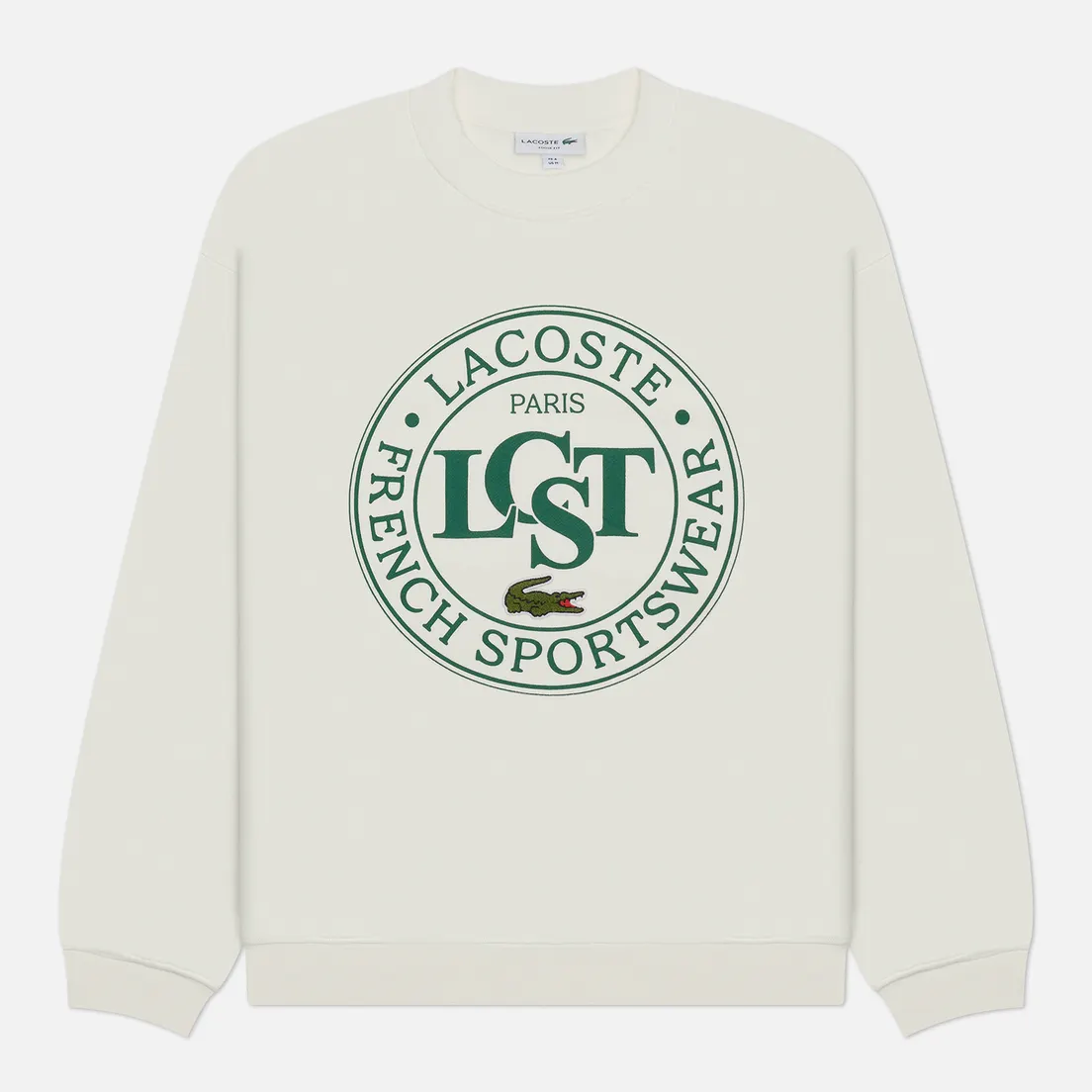 Lacoste Мужская толстовка Loose Fit Printed Fleece
